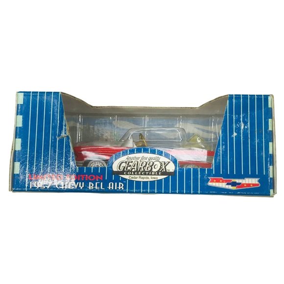 Gearbox 1997 Vintage 1957 Chevy Bel Air Convertible Serial #04607 Pedal Car New - Picture 2 of 11